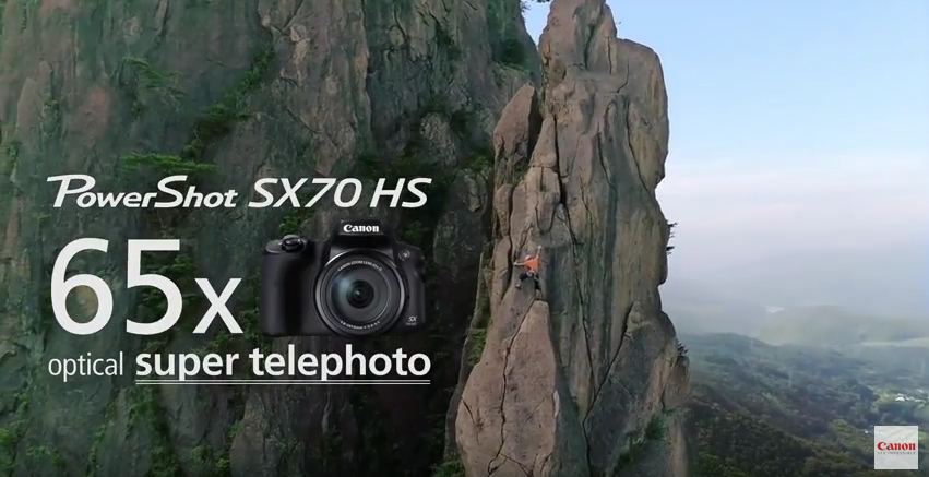 Canon PowerShot SX70 HS Camera – 65x Optical Zoom