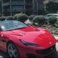 Ferrari Portofino - On roads with new design